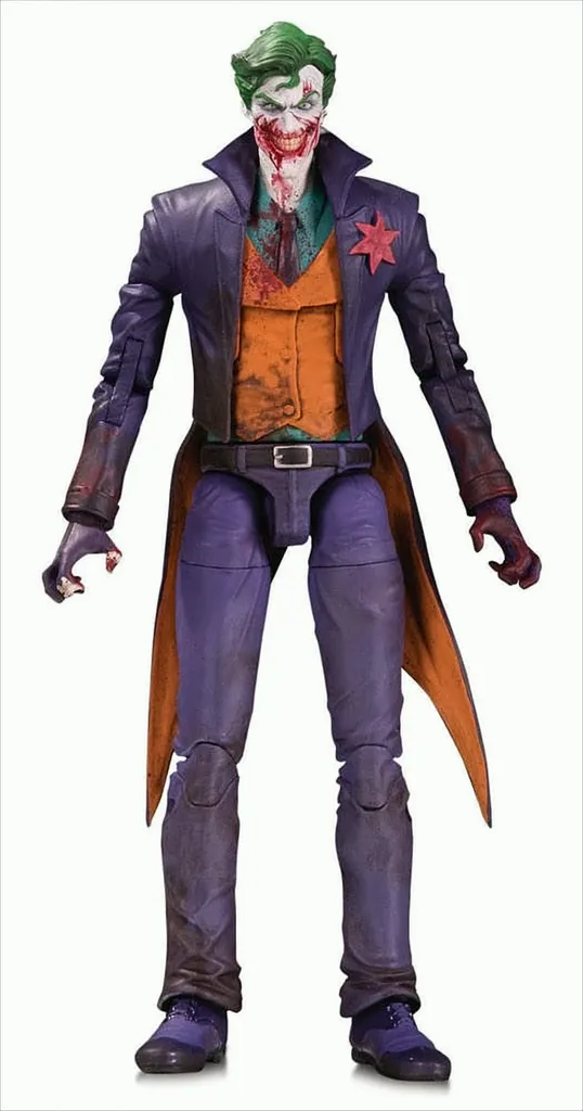 DC Essentials DCeased Le Joker : Figurine de Collection Articulée 18cm