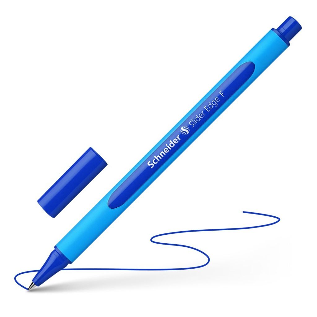 Schneider Kugelschreiber Slider Edge F blau Produktbild 
