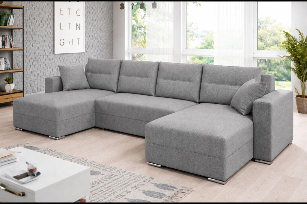 Couchgarnitur Ecksofa Sofa Sofagarnitur Clara U Produktbild 
