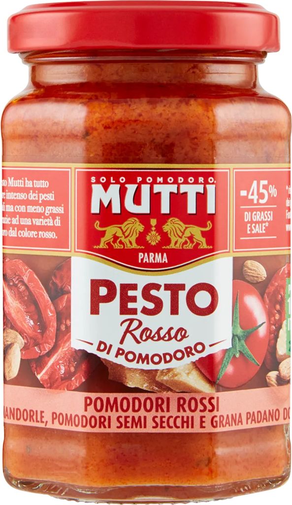 mutti pesto rosso di pomodoro 180gr Zdjęcie produktu 