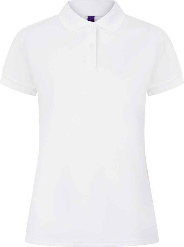 Henbury - Poloshirt für Damen PC4224 (S) (Weiß)