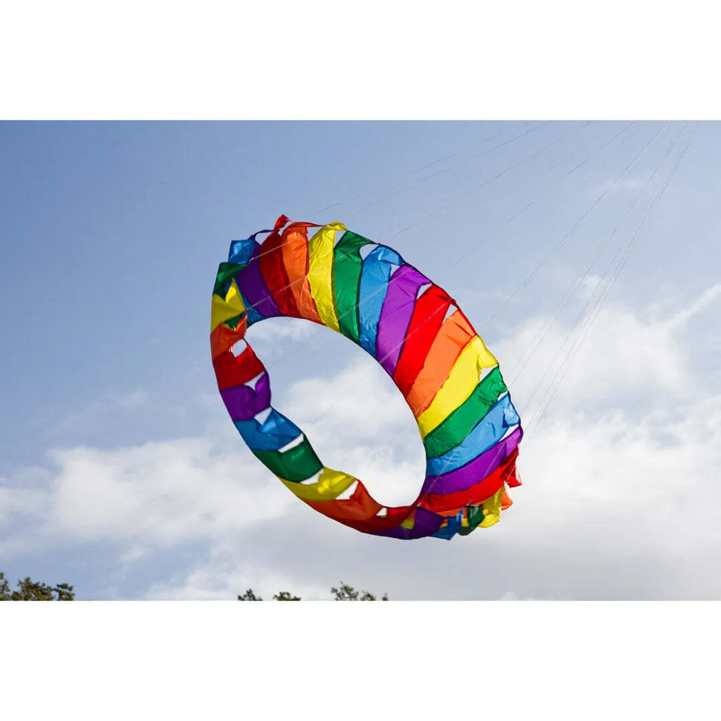 Queue de cerf-volant décorative en lin 1m pour mât de drapeau HQ - 3