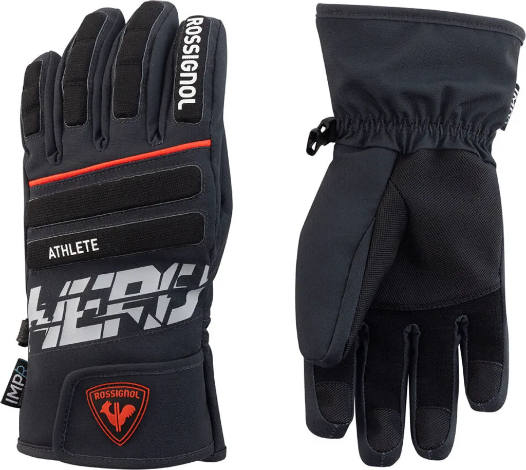 Guanti Rossignol Hero Imp'r Grigio 6 anni Bambino Grigio 6 anni