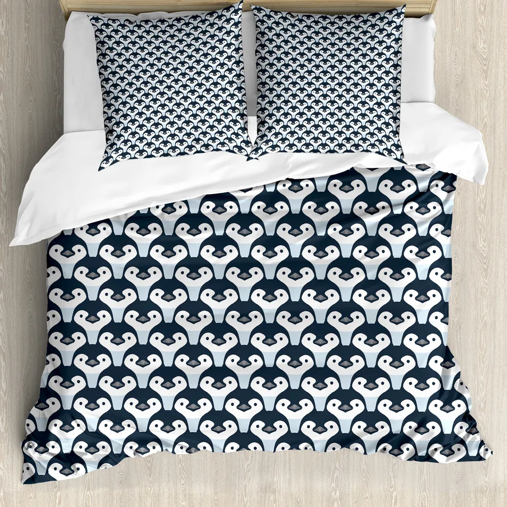 Dormez sans allergies : housse de couette anti-acariens 155x220 cm bleu