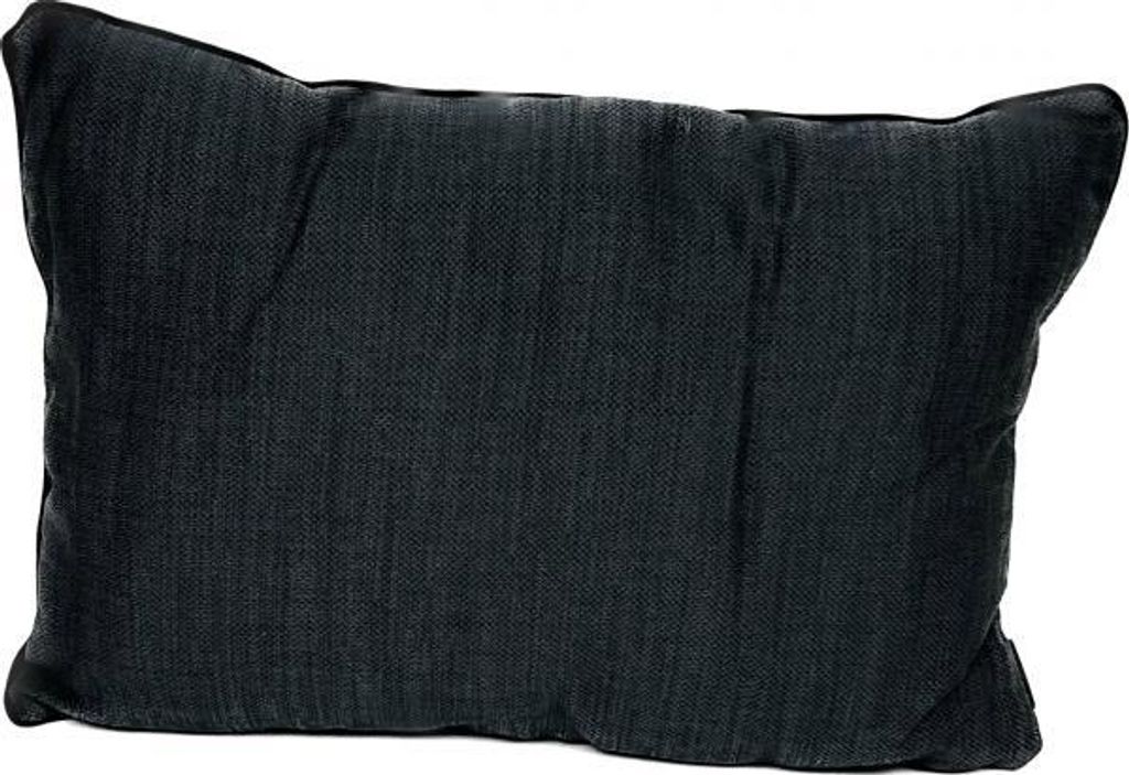 Madison sierkussen 60x40 cm Premium Melange Blau