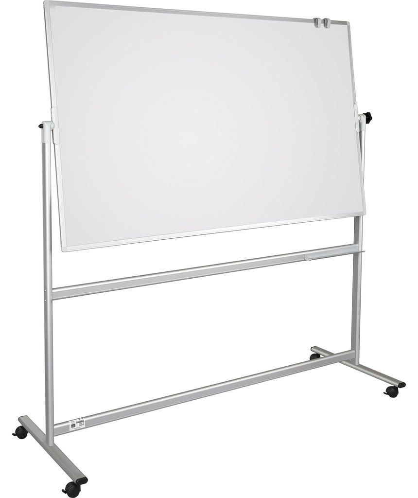 DAHLE DAHLE Whiteboard BASIC Maße der Oberfläche: 150 x 100 cm (B x H) Tafel magnethaftend beidseitig Flipchart Blöcke Metall lackiert weiß