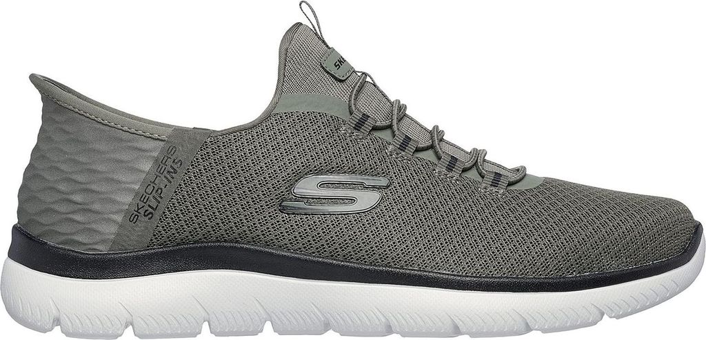 Skechers Summits High Range Slip-On Grün OLBK Größe EU 47,5 Produktbild 