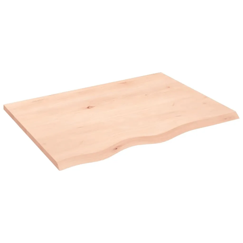 Top Bagno 80x60 Legno Massiccio | Piano per Lavabo da Appoggio vidaXL