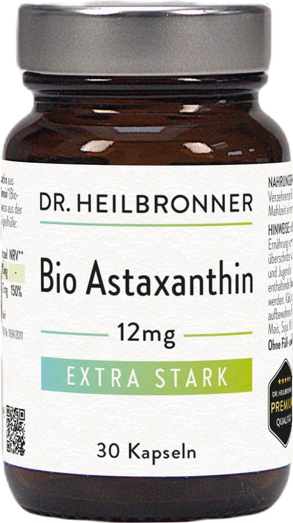 Astaxantina biologica extra forte 12 mg - 30 capsule Immagine del prodotto 