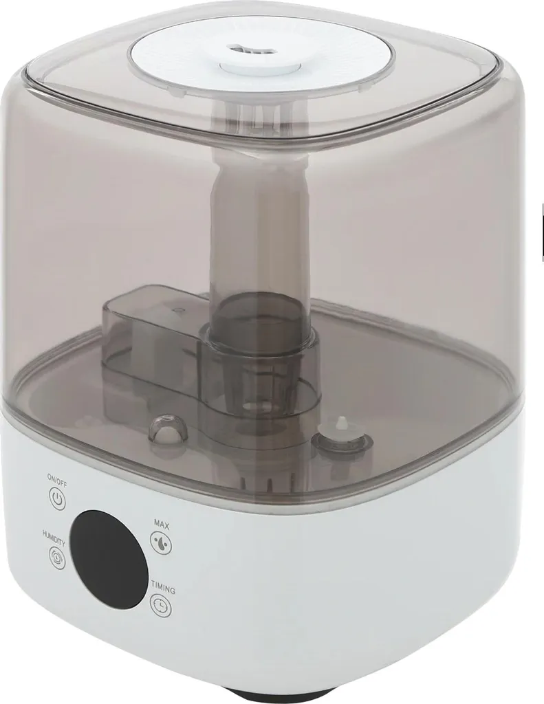 Humidificateur d'air blanc avec télécommande et minuterie réglable EU