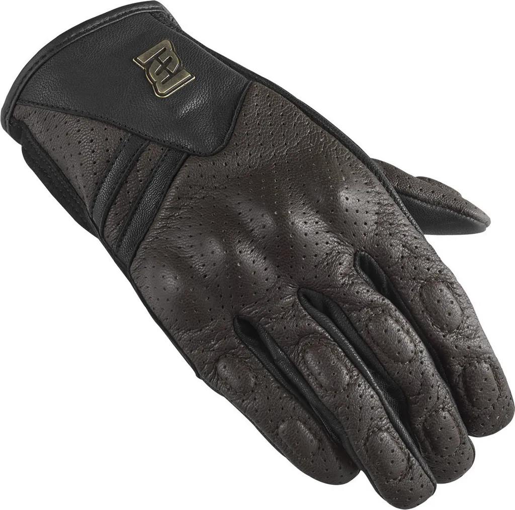 Gants moto Bogotto Sparrow XS marron parfaits pour le style Café Racer