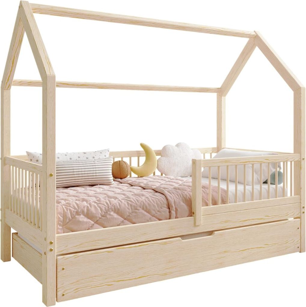 TIMBEE ZOJA Postel Box house Dětská postel Dřevěná postel Obrázek produktu 