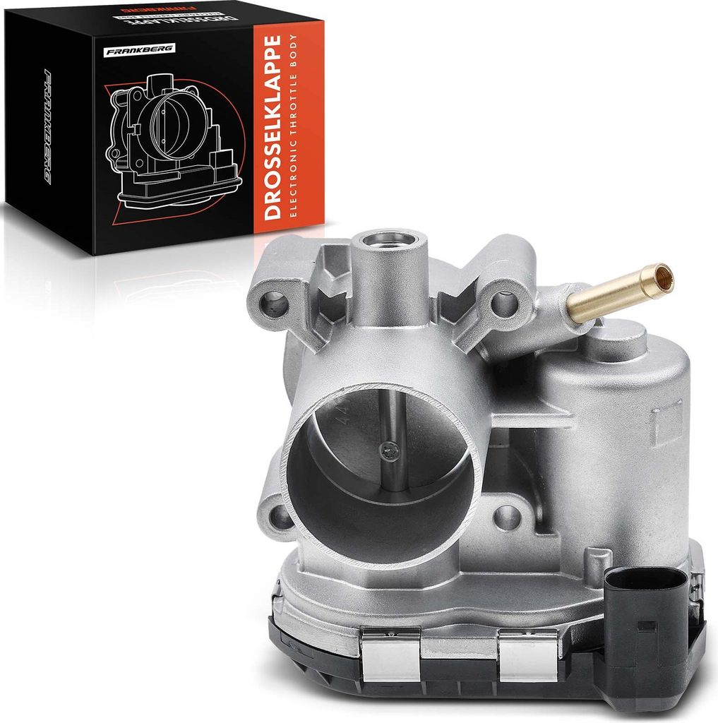 Frankberg 1x Drosselklappe Drosselklappenstutzen für VW Polo Skoda Fabia I Seat Ibiza 1.2L 1.4L