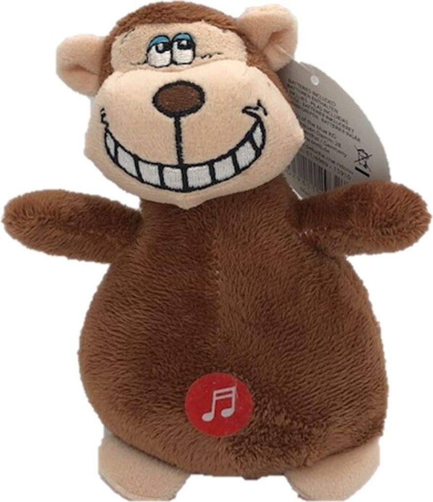Plüschtier Affe lachend ca. 14 cm Produktbild 
