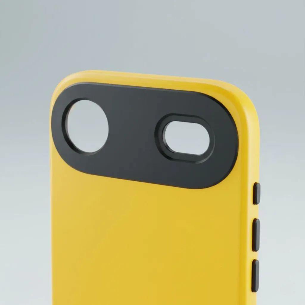 Regala stile: Custodia iPhone Air YAXO Leather Gialla MagSafe Slim - 6