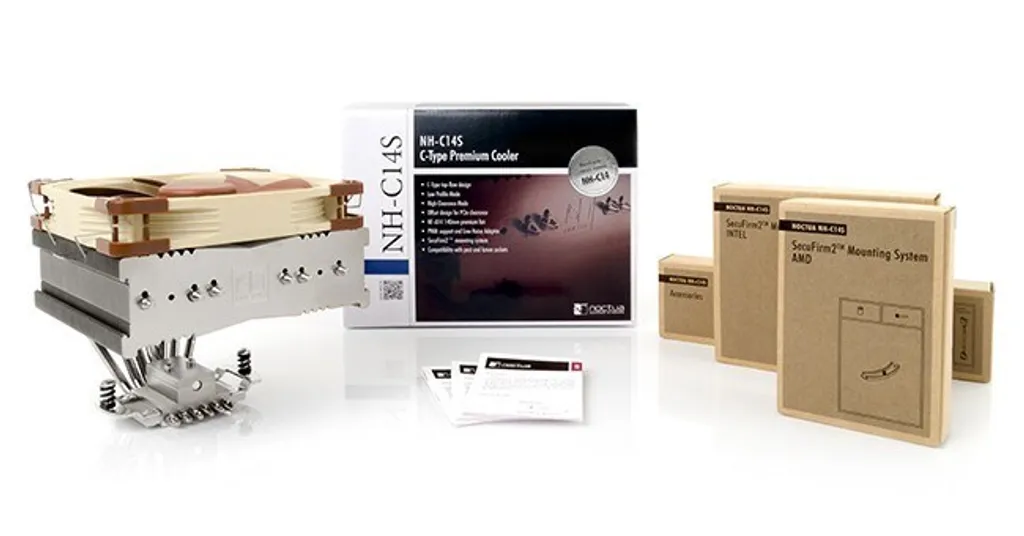 Ventirad CPU Noctua NH-C14S Multi-Socket Performant pour PC Silencieux - 5