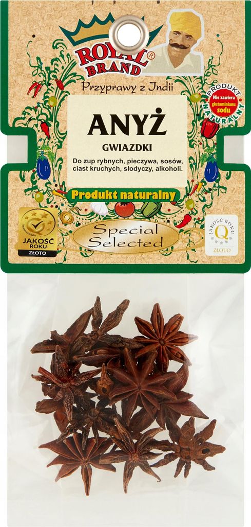 Sternanis 10 g Gute und duftende Markenverpackung