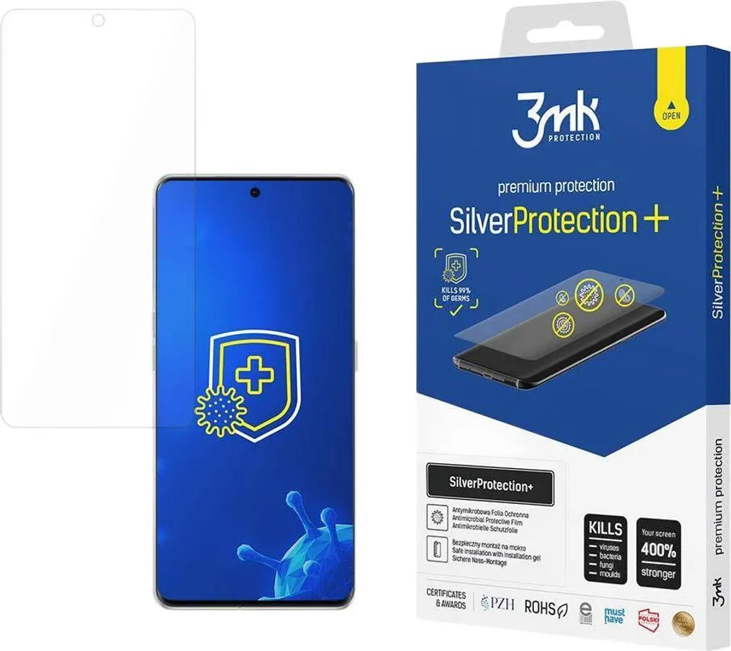 Oppo Find X6 Pro SilverProtection+ 3mk: Protezione Invisibile