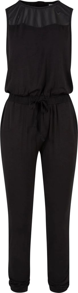 Urban Classics - Jumpsuit Technisch für Damen TN126 (S) (Schwarz)