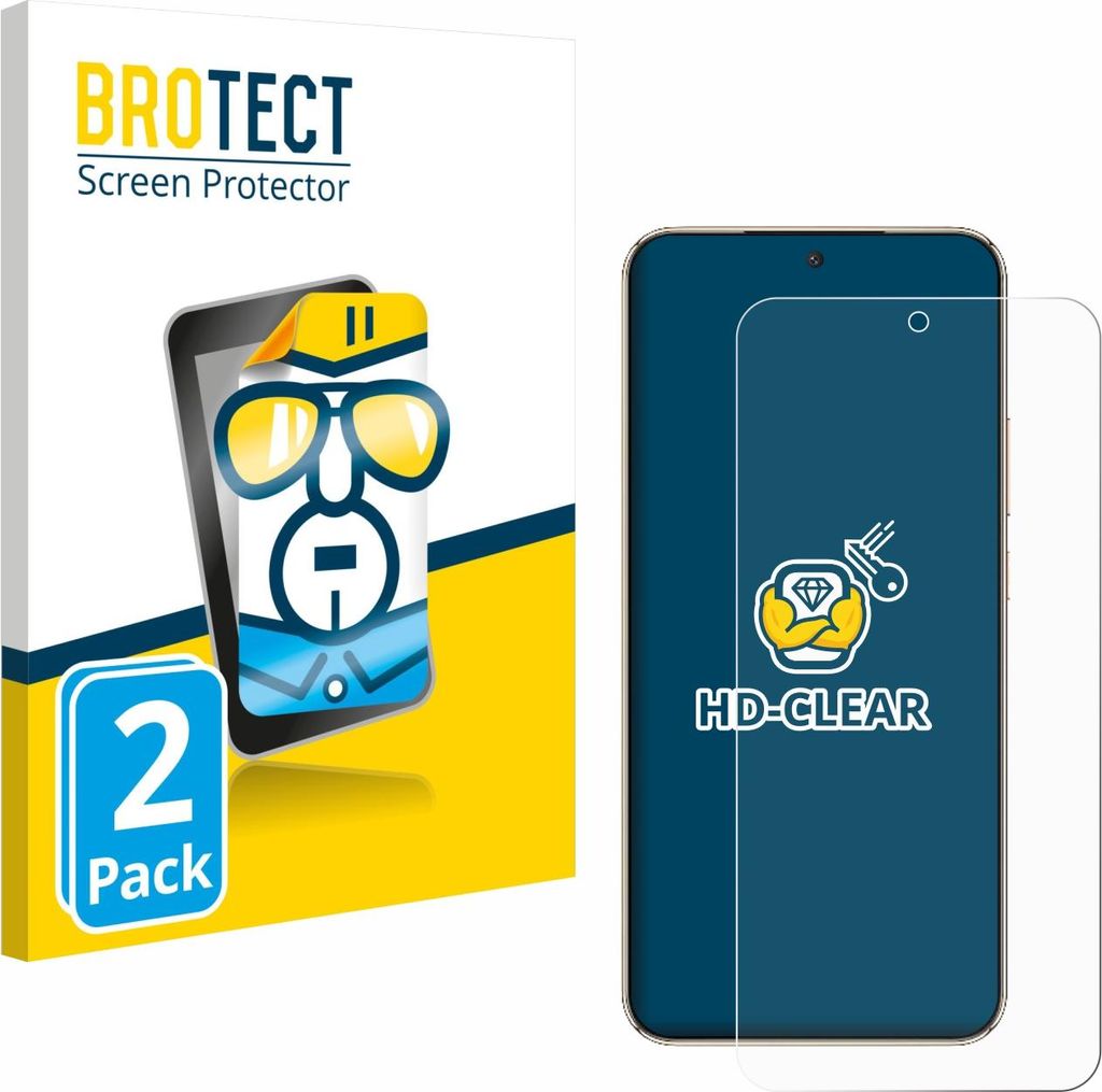 2x Für Honor Magic 8 Lite Schutzfolie BROTECT Displayschutz Produktbild 