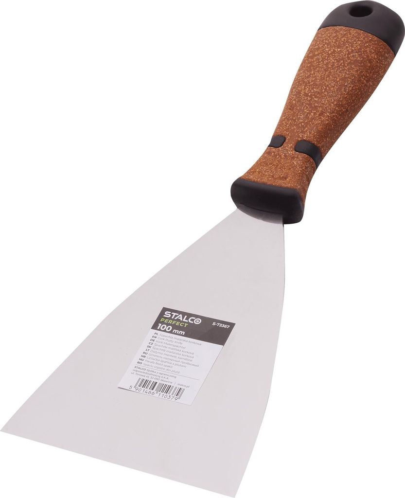 STALCO Malerspachtel 100mm Perfekt Korkgriff