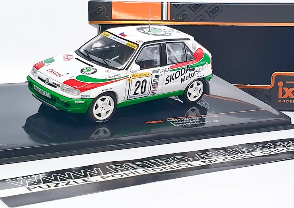 Škoda Felicia Kit Car No.20 Rallye Monte Carlo 1997 Triner IXO 1:43