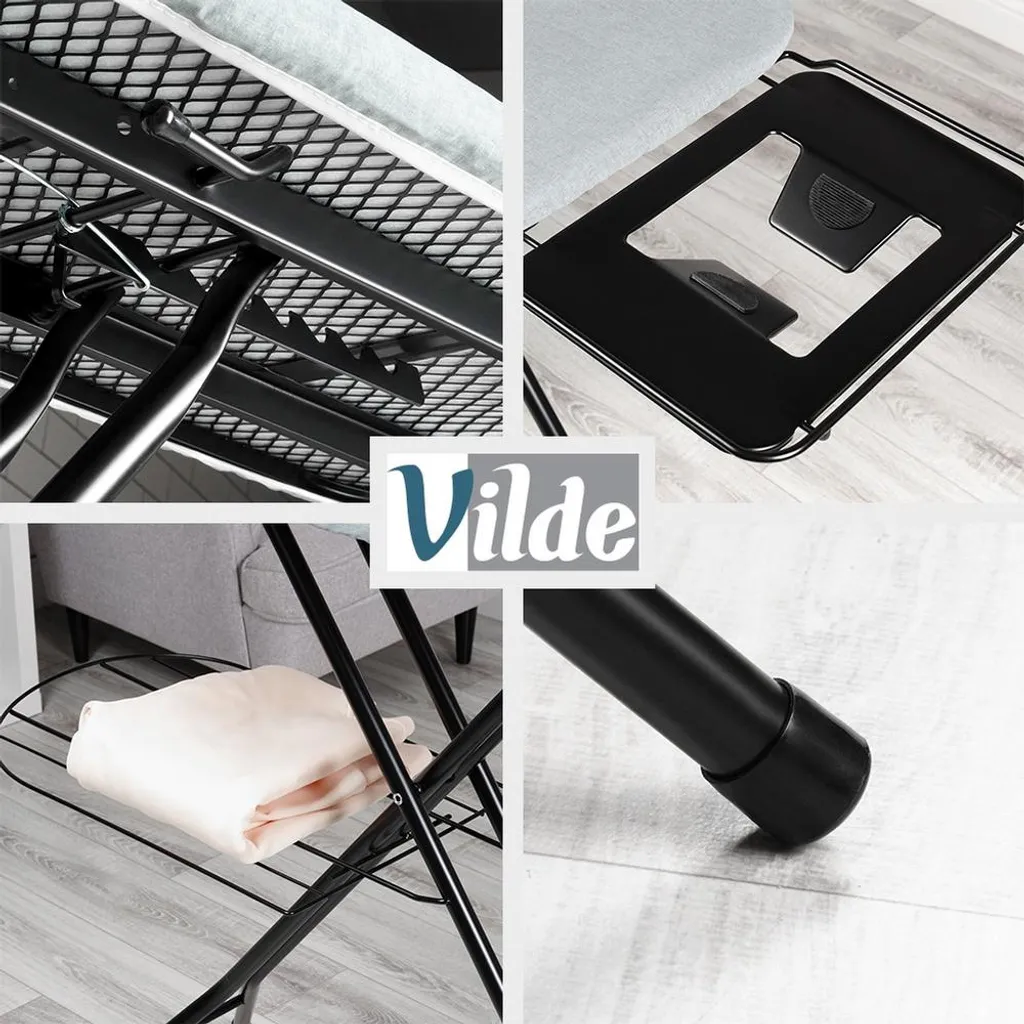 Table à repasser confort compacte T70 blanche avec repose-fer - 20