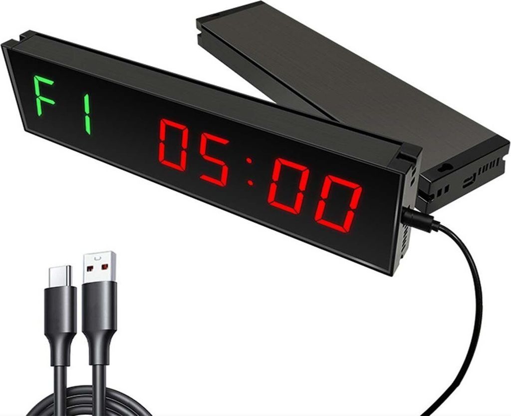 Intervall-Timer LED Digital Timer, Fitness Timer Produktbild 