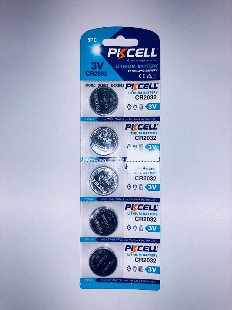 Pkcell Schlagzeug BAT2032 Schwarz
