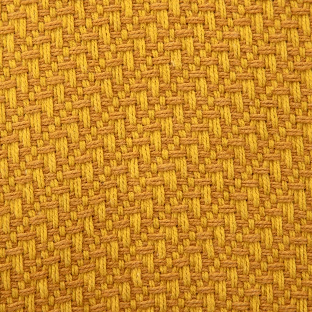 HOMLA Pled MORRIS z frędzlami musztardowy 130x170 cm Zdjęcie produktu 4