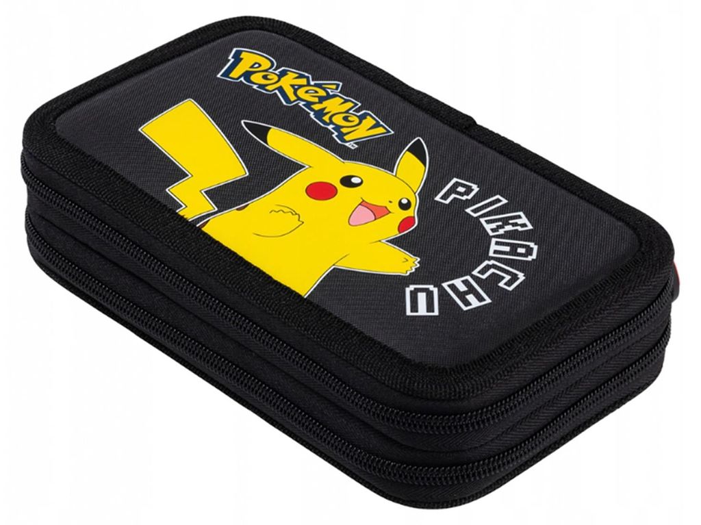 Piórnik podwójny z wyposażeniem Pokemon Pikachu Majewski Zdjęcie produktu 