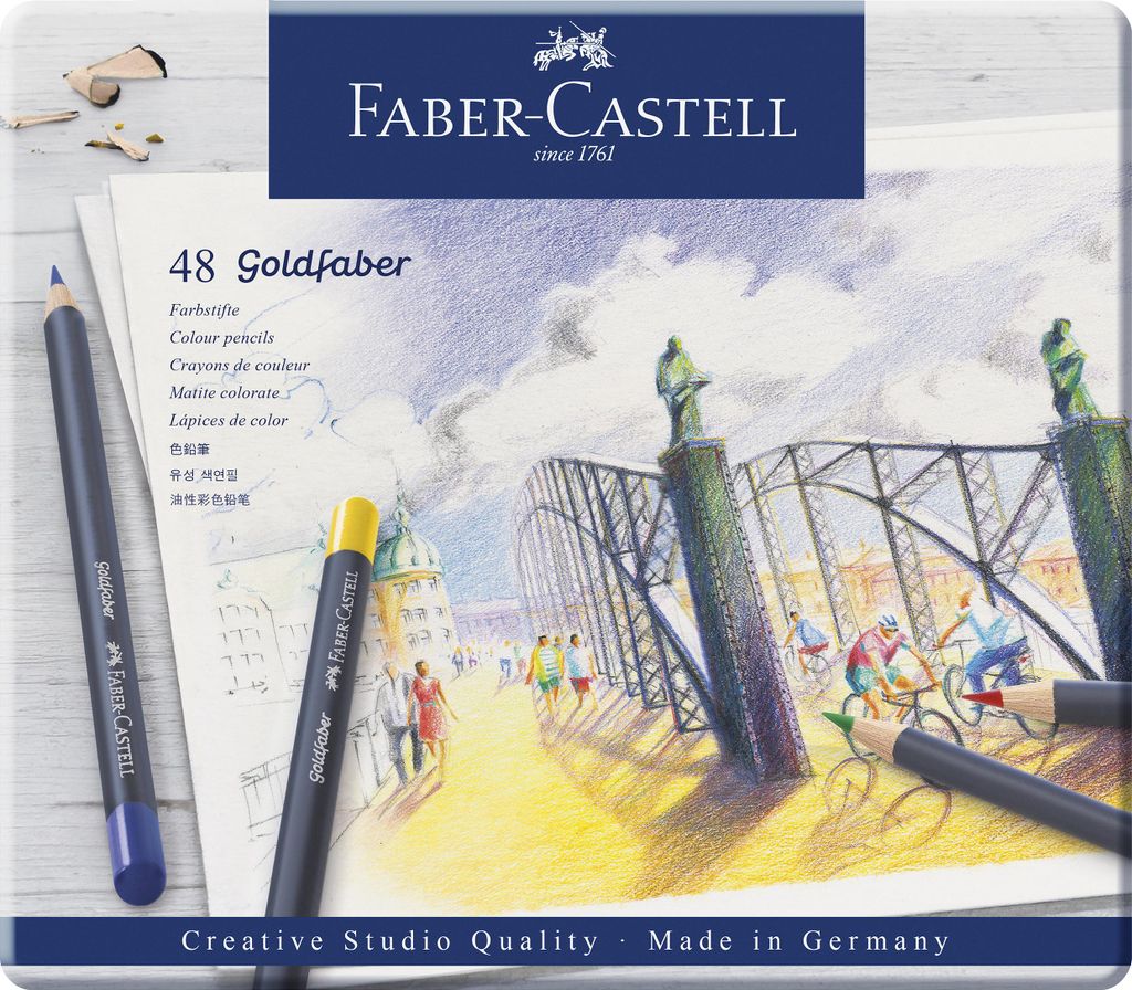 Faber-Castell Goldfaber Metal, Weich, Mehrfarbig, 48 Produktbild 