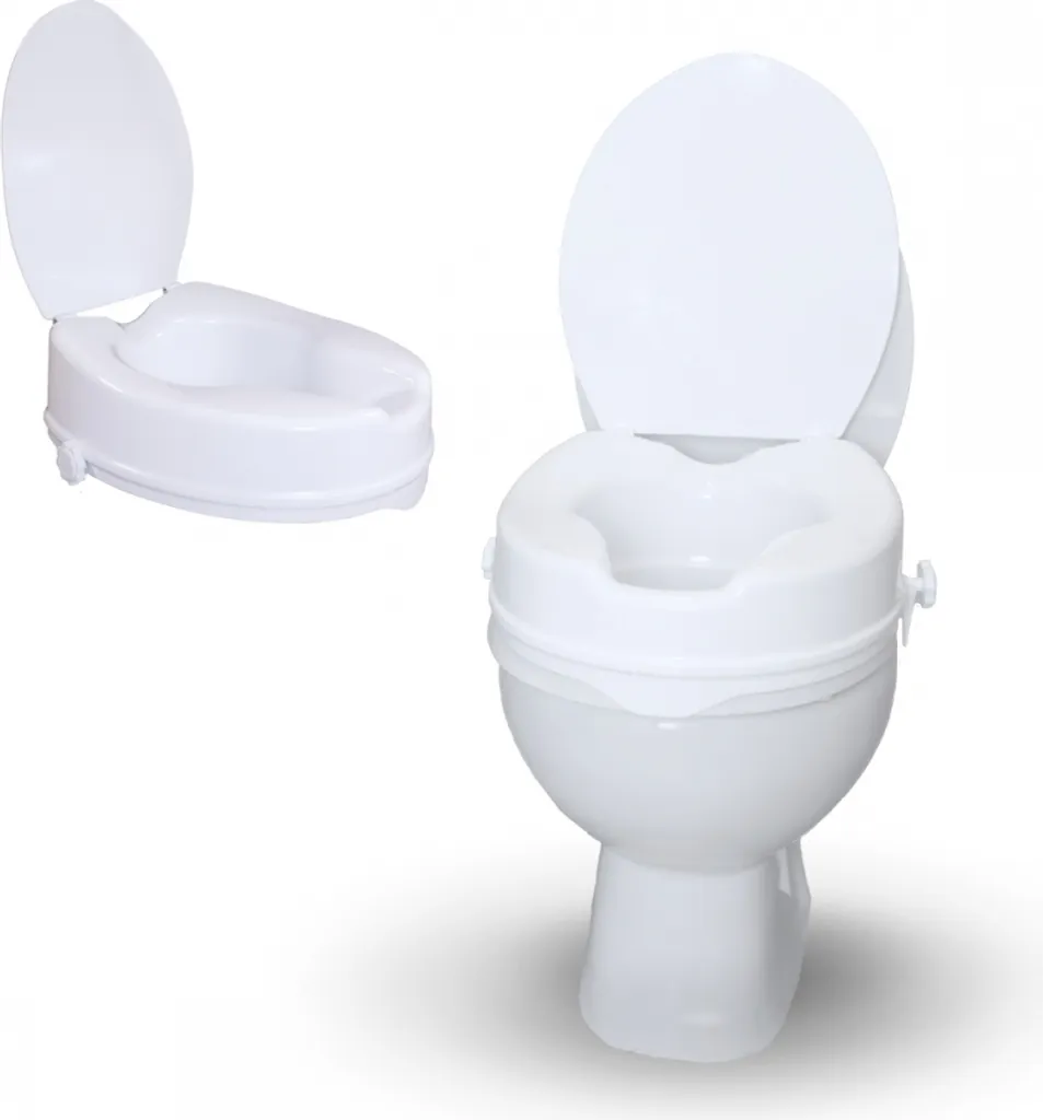 Réhausseur WC 10 cm : fini les douleurs aux genoux lors du lever aux WC