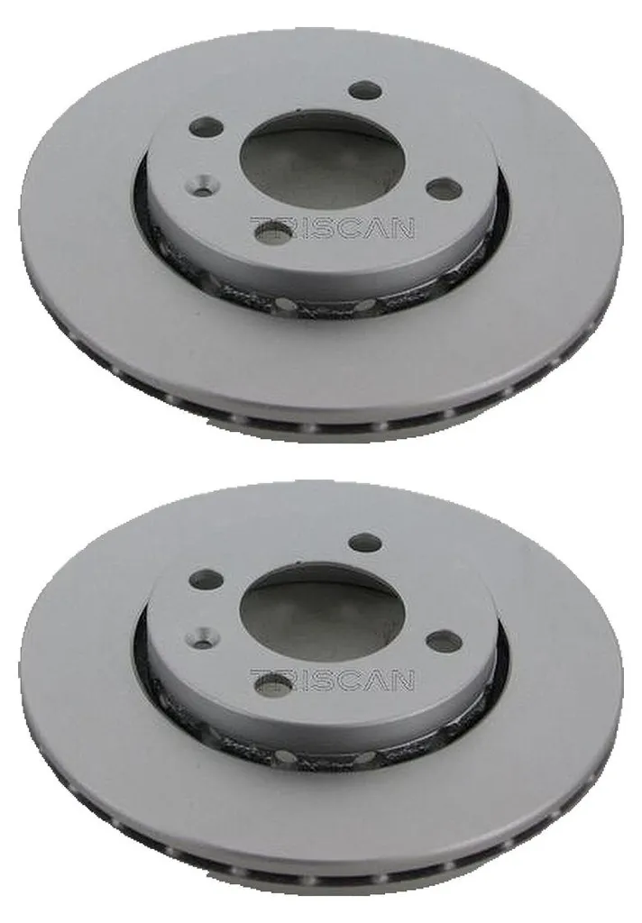 2x Disques de frein TRISCAN 8120 29141C pour VW Lupo 6X1 6E1 et Polo 6N2