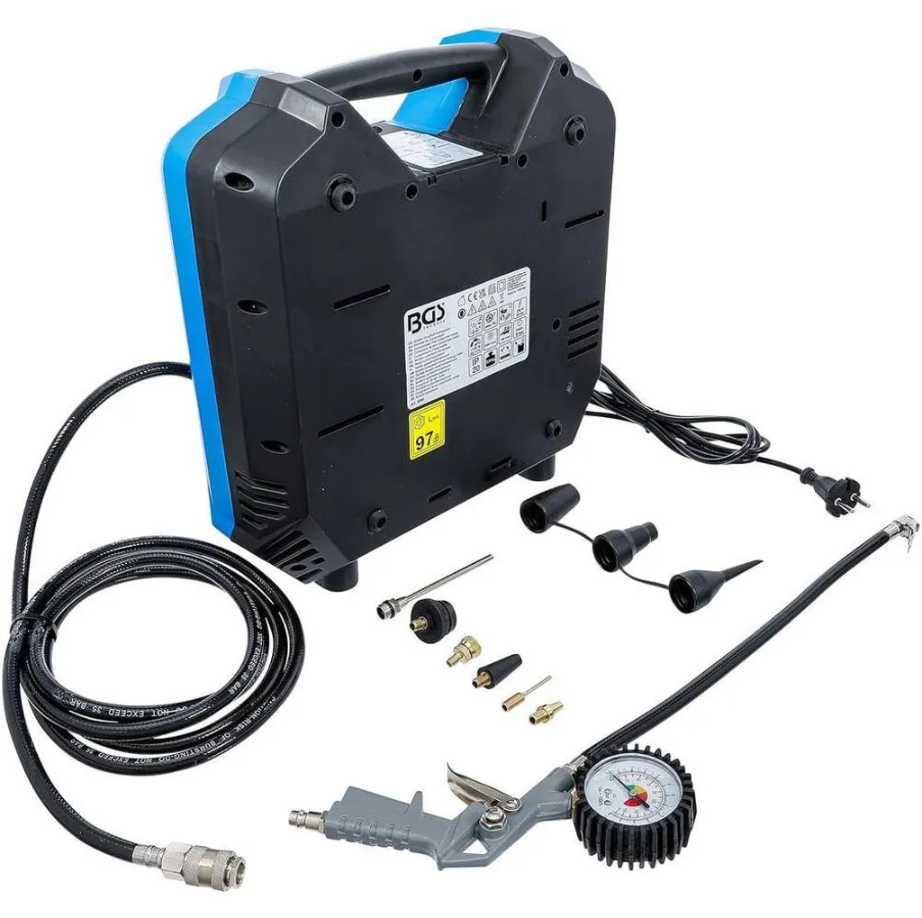 Compresseur d'Air pour Atelier Mobile - Solution de Gonflage Portable Pro - 6