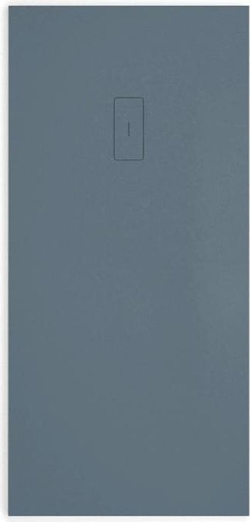 Mineralguss-Duschwanne extra flach FUSION Schieferoptik ANTHRAZIT 70x120cm