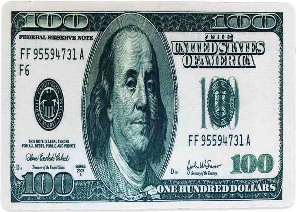 Tappetino per mouse a forma di banconota da un dollaro - Immagine del prodotto 