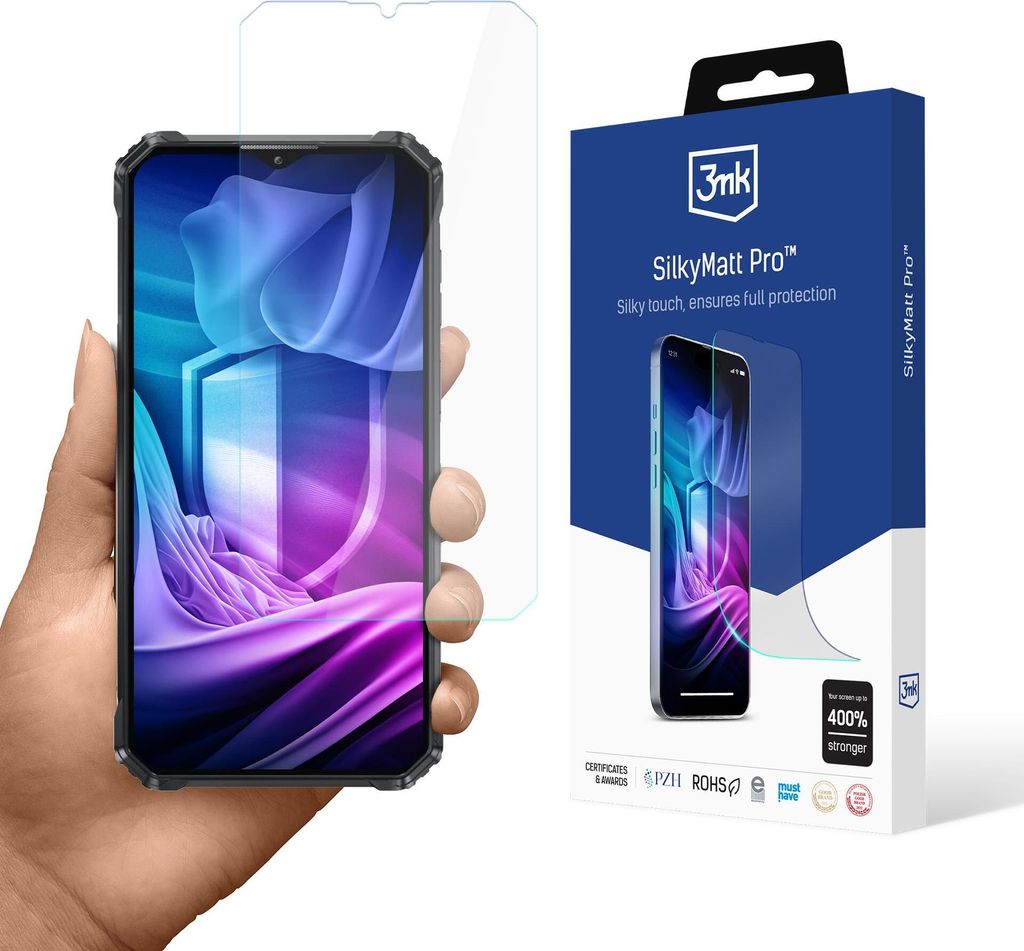 3mk Display Schutzfolie Self-Heal Silky Matt Pro für Oukitel WP36 Pro Self-Heal