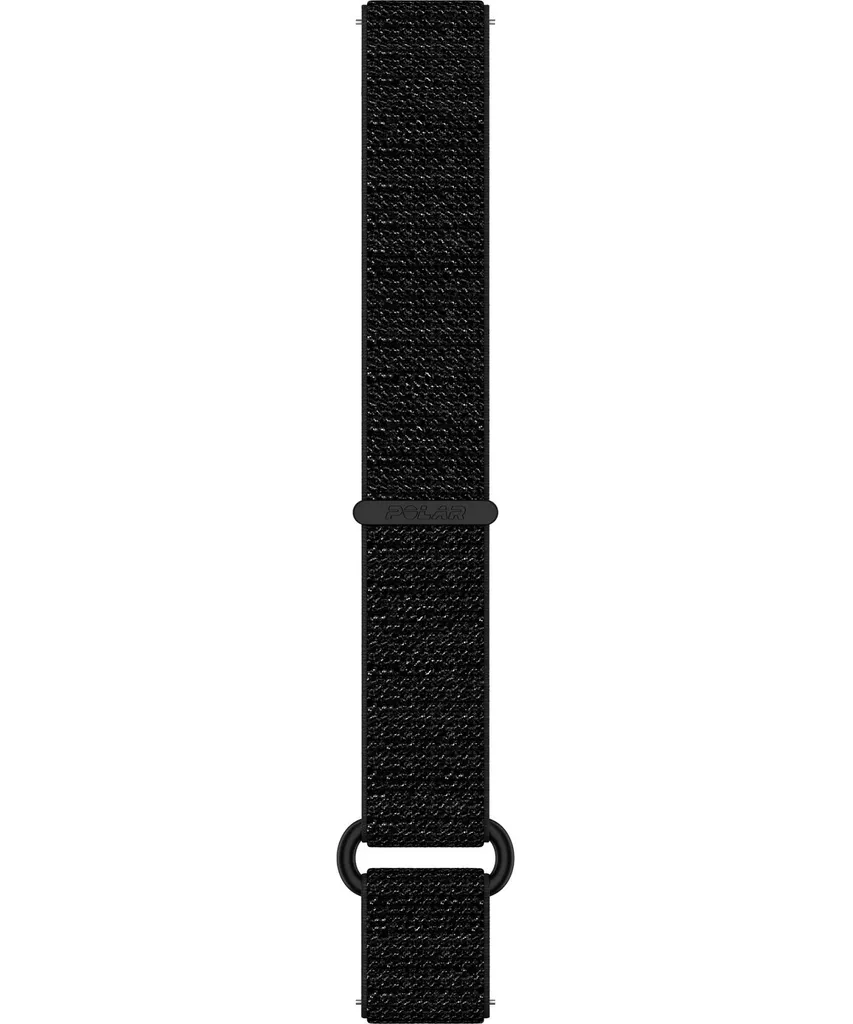 Cinturino Sportivo Polar Pacer Nero - Black Collection 20mm Uomo