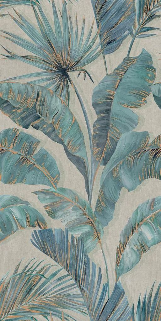 Wand- und Bodenfliese Feinsteinzeug Floreale Mix 60 x 120 cm beige