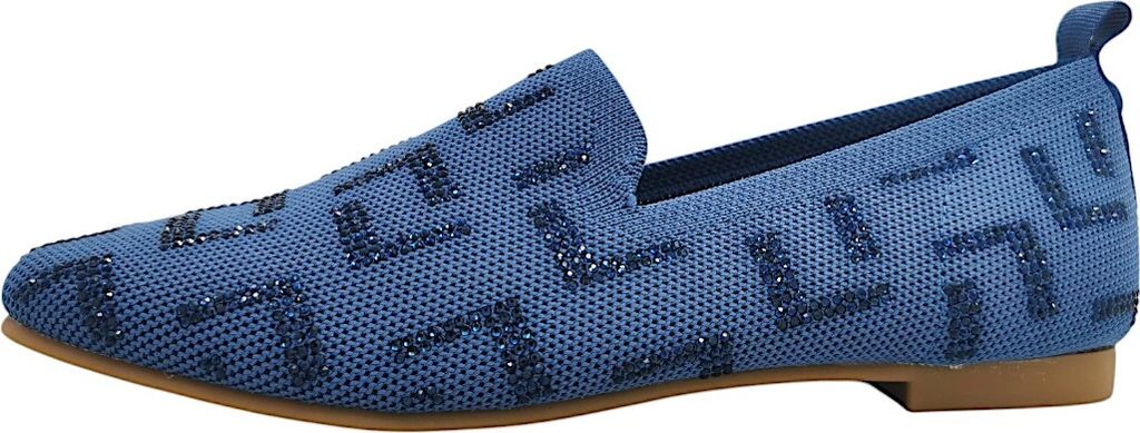 La Strada Damenschuhe Halbschuhe Slipper Blau Freizeit, Schuhgröße:41 EU