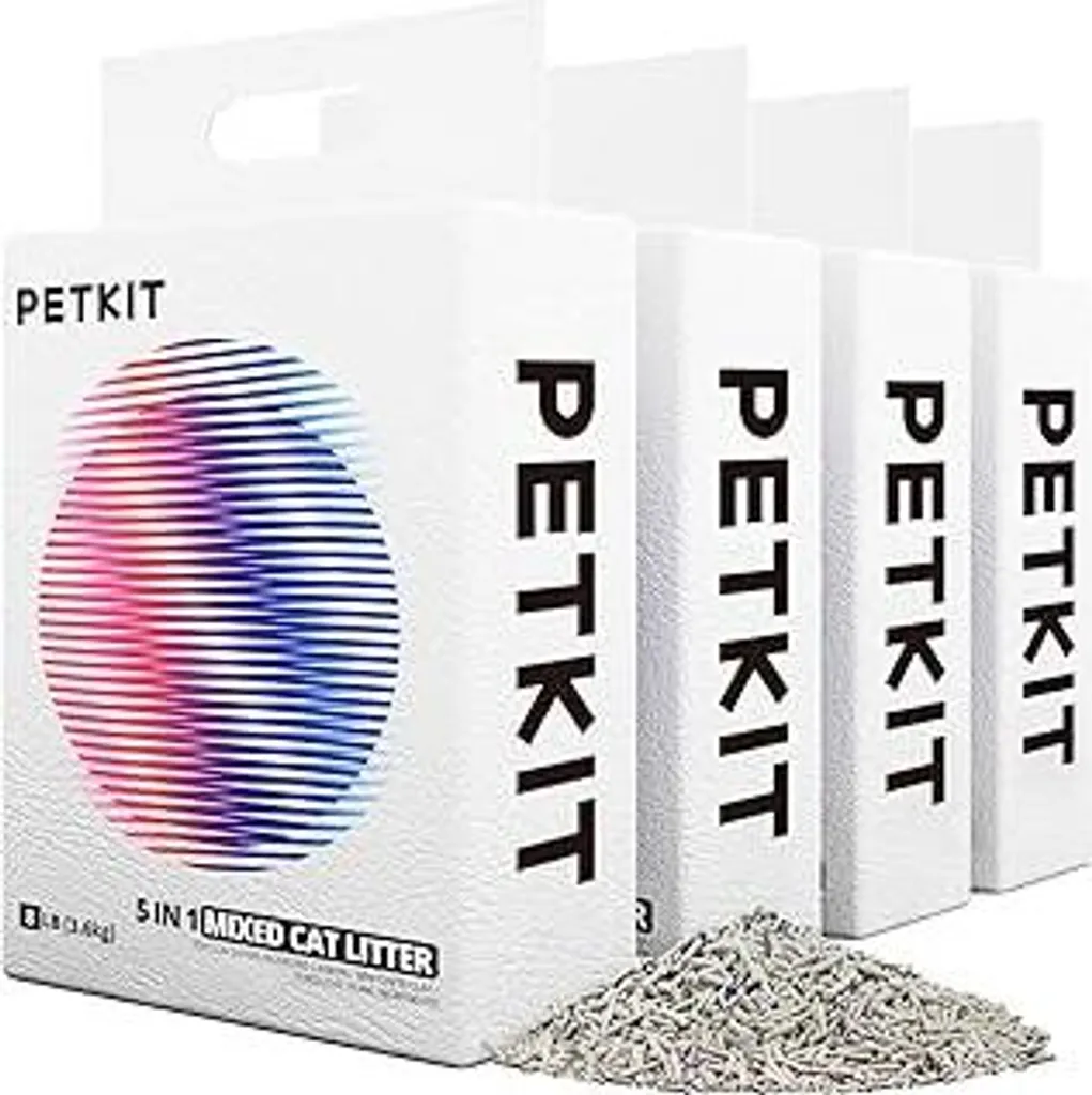 PETKIT 5 in 1 Lettiera Smart per Gatti: Carboni Attivi e Ultra Assorbente