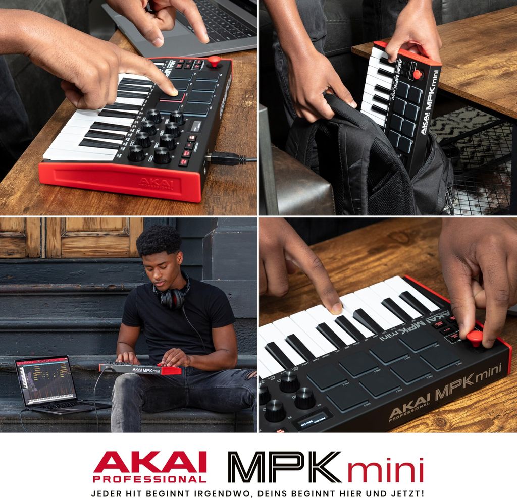 AKAI MPK Mini MK3 Ovládací klávesnice Kontrolér MIDI USB Obrázek produktu 13