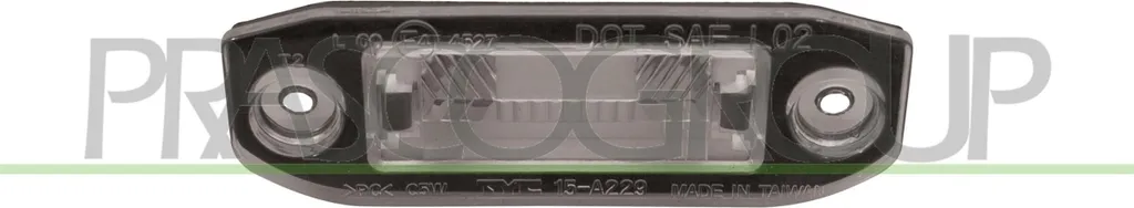 PRASCO VV3204350 Éclairage de Plaque OE 30634190 pour Volvo V50 S40 II