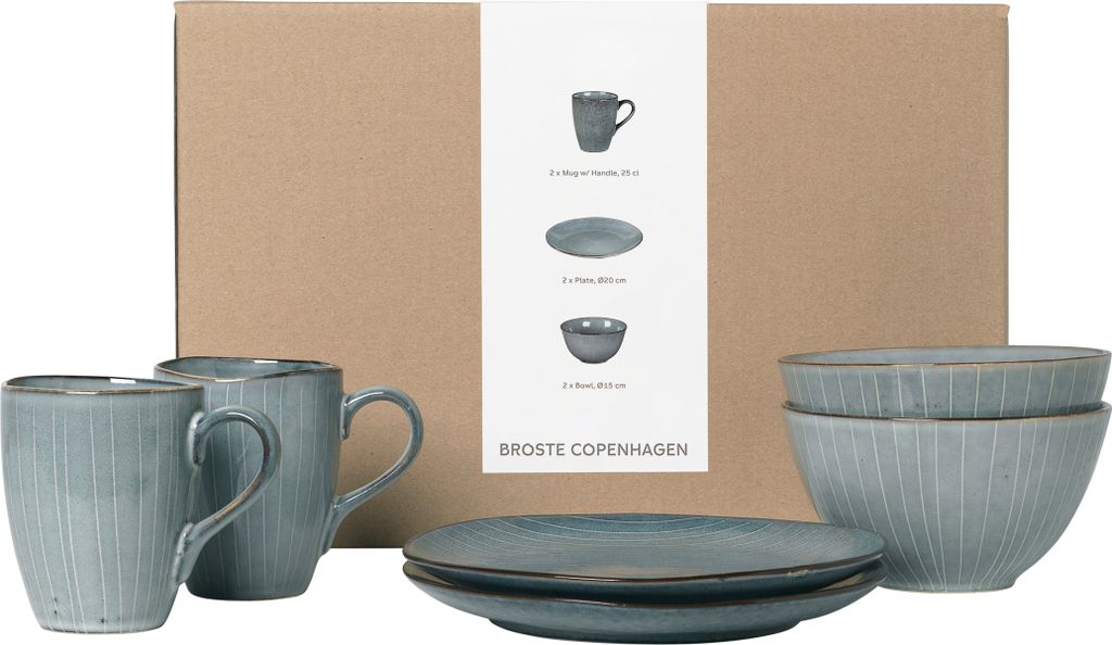 Broste Copenhagen Nordic Sea Breakfast set for Two