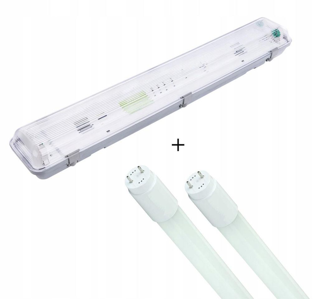Lampa przemysłowa LED 2x19W 4400lm IP65 Obrázok produktu 