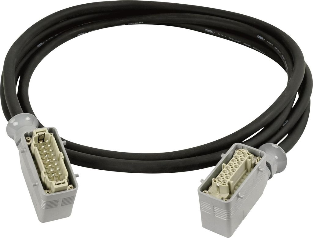 DAP Power Multicable 16 Pole male-female 2 m
