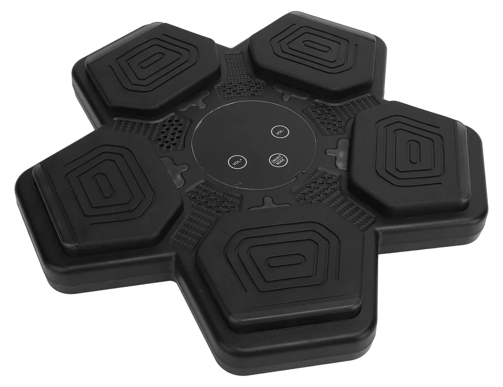 Cible de Boxe Musicale Électronique Noire Rechargeable avec Bluetooth - 2