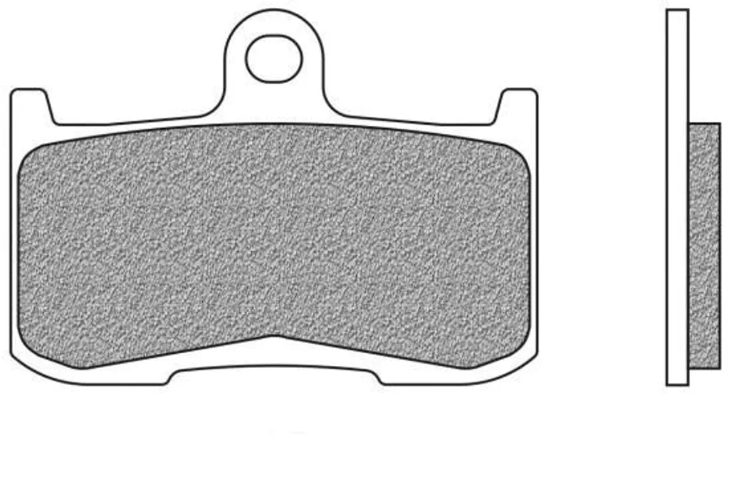 Plaquettes de Frein NewFren FD.0351 S2 en Métal Fritté pour Honda CBR 125
