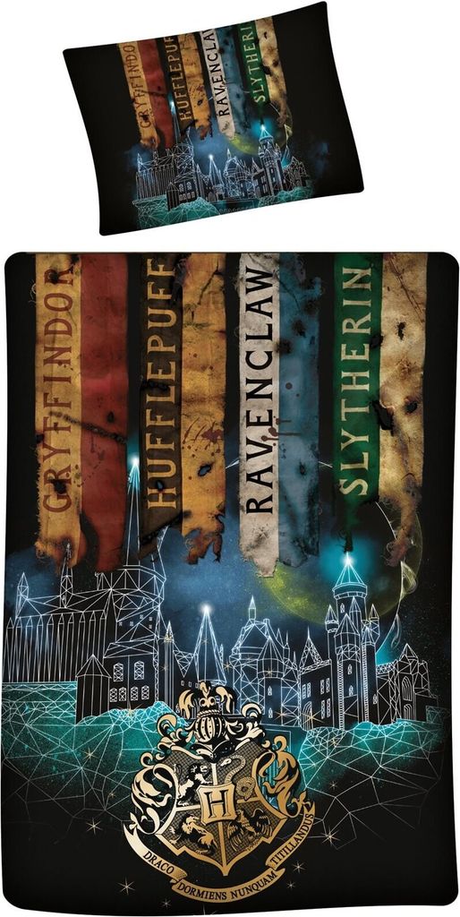 Harry Potter Bettwäsche "neun 3/4" 135x200 cm, 100% Produktbild 2
